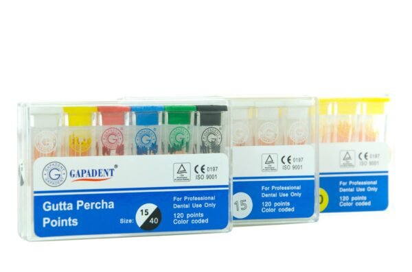 Conos De Gutapercha Gapadent x 120 ud