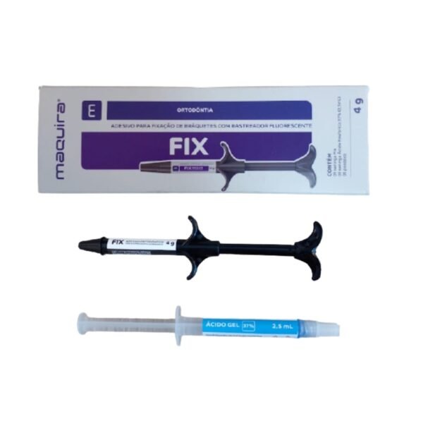 Adhesivo Fix Para Brackets Jga 4 Gr + Acido Maquira