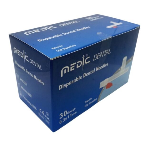 Agujas Dentales Medic Dental Caja X 100 Ud