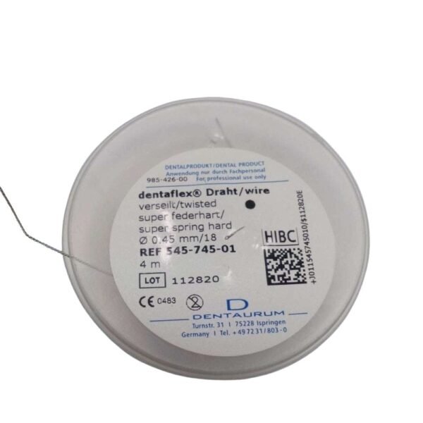 Alambre Trenzado Rollo X 4 Mt Dentaurum