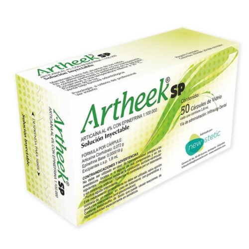 Anestesia Artheek® SP 4% Caja x 50 ud New Stetic