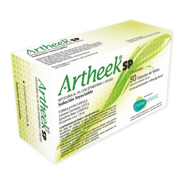 Anestesia Artheek® SP 4% Caja x 50 ud New Stetic