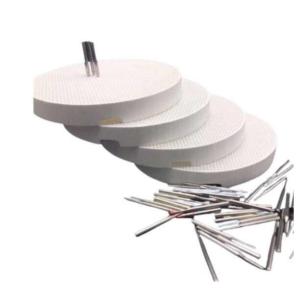 Bandeja Tipo Panal Con 20 Pines Metalicos Caja X2