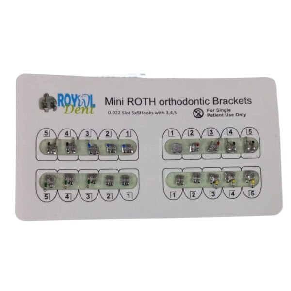 Brackets Mini Roth 0.22 Royal Dent