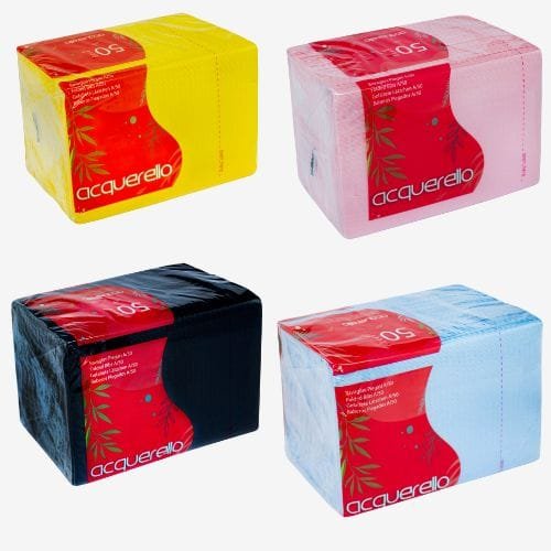Campos de Mesa Servilletas Acquerello 33x45 cms x 50 ud