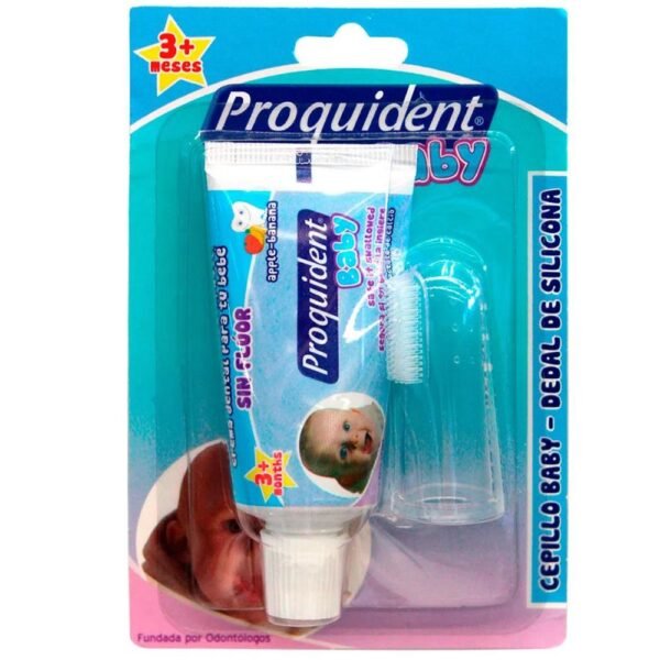 Cepillo De Dientes De Silicona Niño + Crema