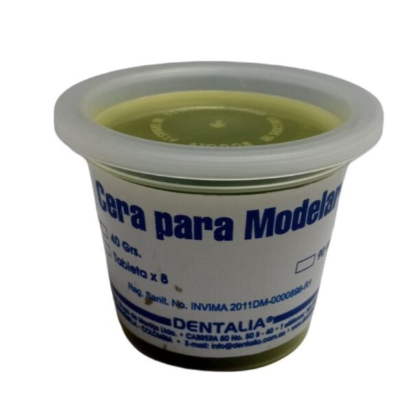 Cera Para Modelar Verde X 40 Gr Dentalia