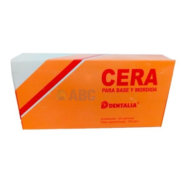 Cera Base Rosada X 18 Laminas Dentalia