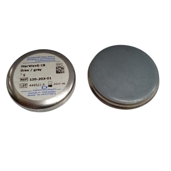 Cera Para Modelar Star Wax Gris X 7 Gr