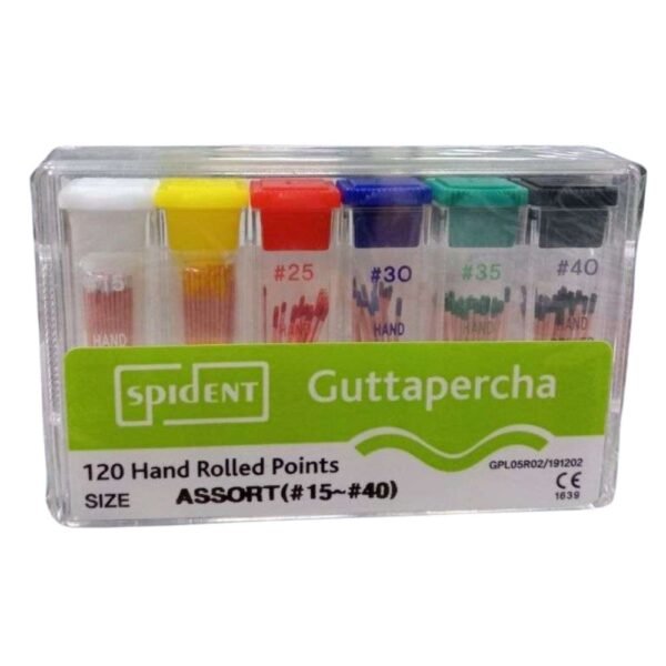 Conos de Gutapercha Spident Caja x 120 ud