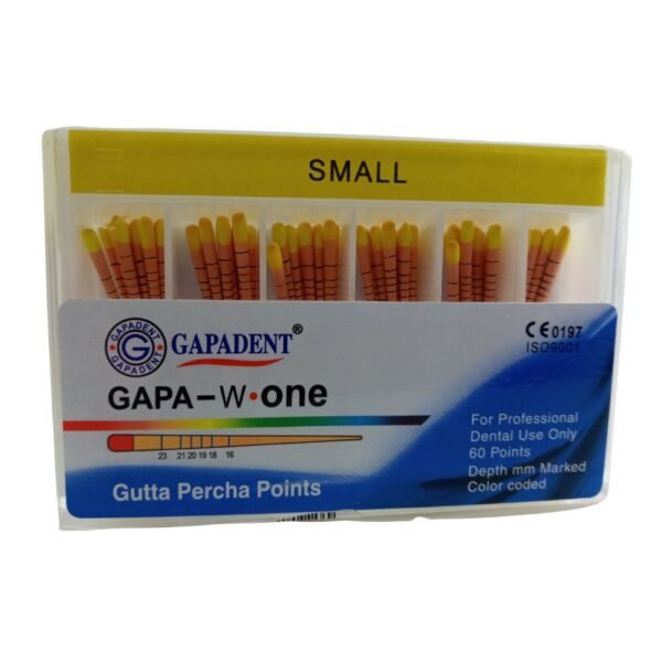 Conos De Gutapercha Gapadent W-One Small