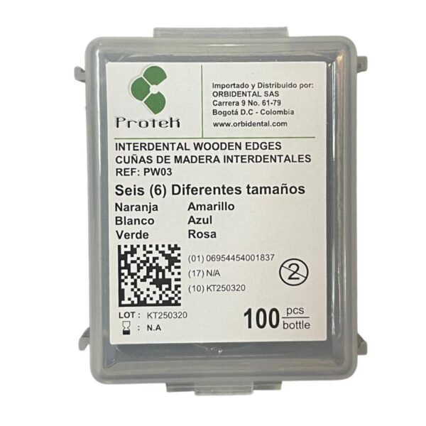 Cuñas de Madera Caja x 100 ud