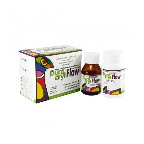 Duracryl Flow Patrones Kit Polvo 60Gr Liquido 55Ml