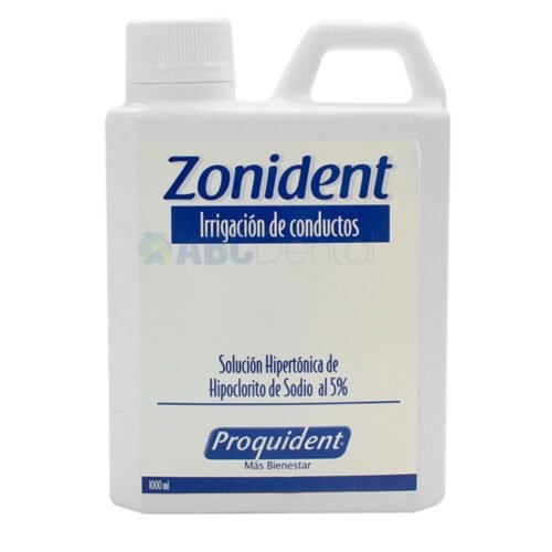 Hipoclorito Zonident 5% Irrigacion de Conductos 1000ml