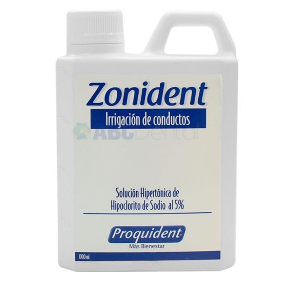 Hipoclorito Zonident 5% Irrigacion de Conductos 1000ml
