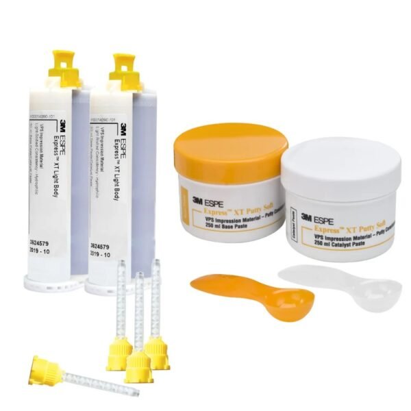 Kit Silicona Pesada + 2 Cartuchos de Liviana 3m Express XT