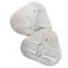 Platinas Plásticas Para Articuladores Dentales Kit x 2