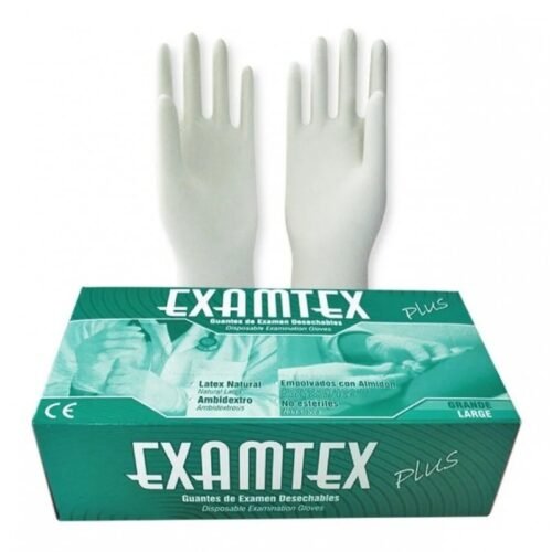 Guantes de Latex con Talco Caja x 100 ud
